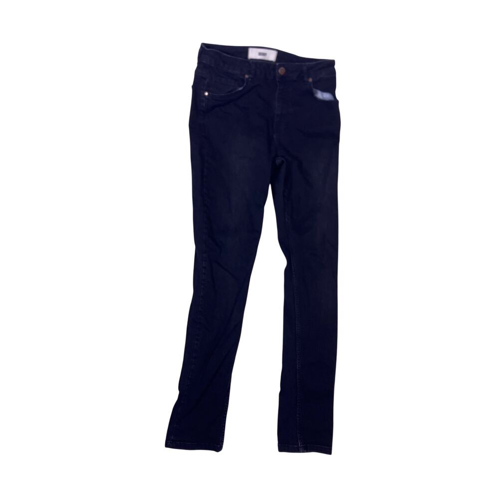 Route One Black Skinny Jeans Womens 32x31 Stretch Denim Pants - Picture 3 of 8